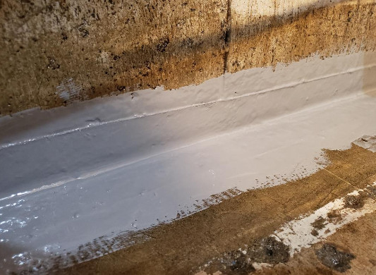 epoxy fiberglass basement leak repair