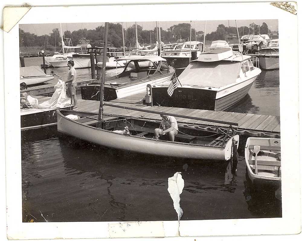 Paul Oman - thistle sailboat #154 1970