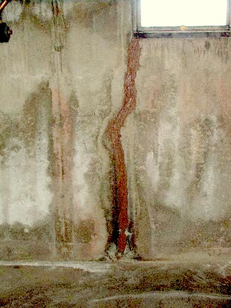 epoxy fix leaking basement wall